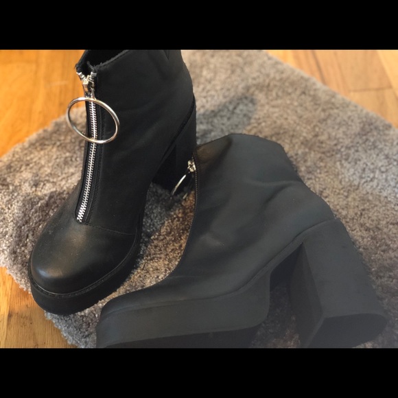 dolls kill franky platform boots